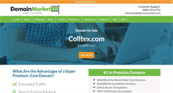 Desktop Screenshot of colltex.com